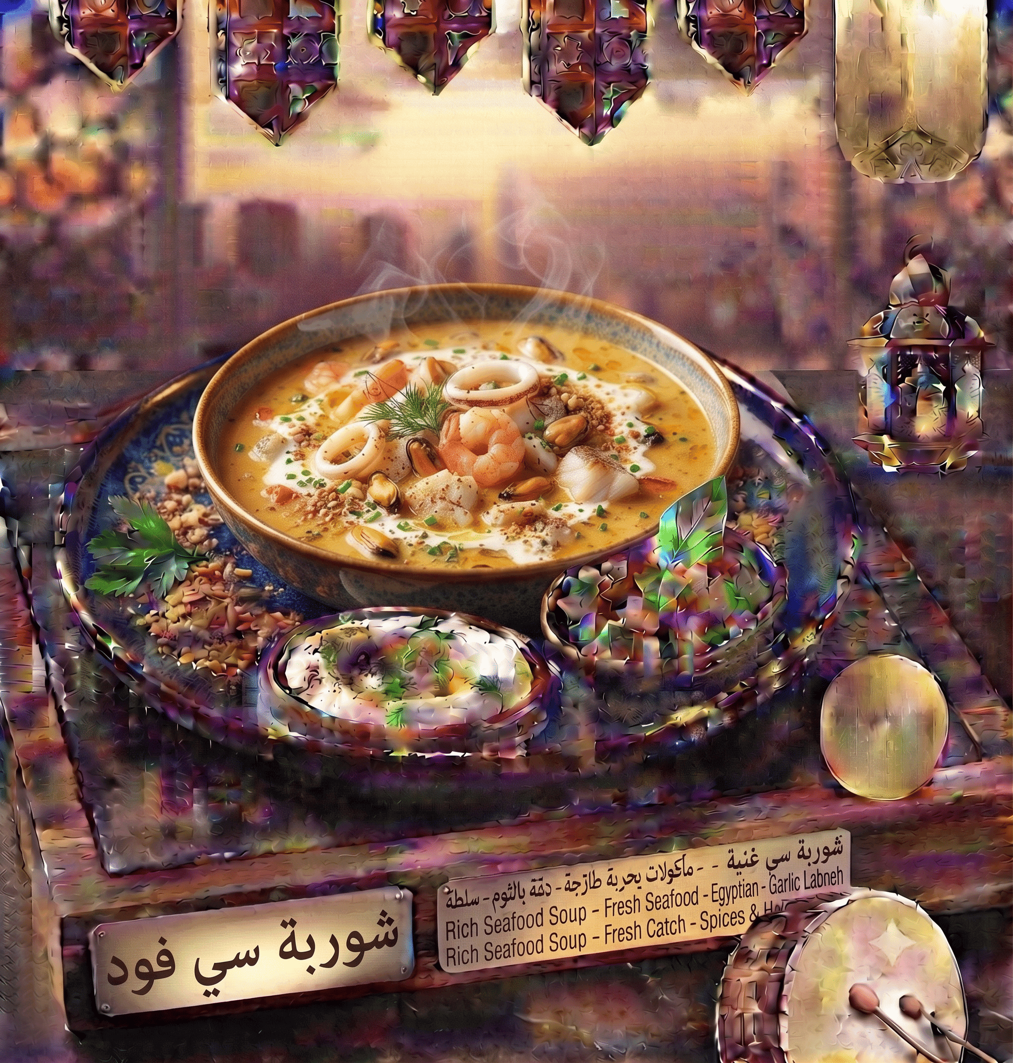 شوربة سي فود