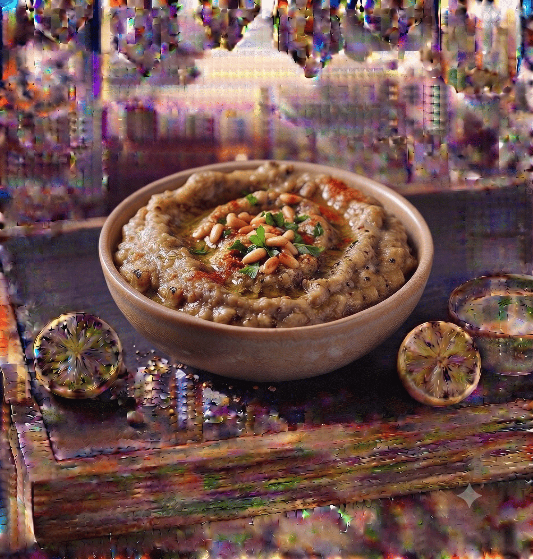 سلطة بابا غنوج كبير